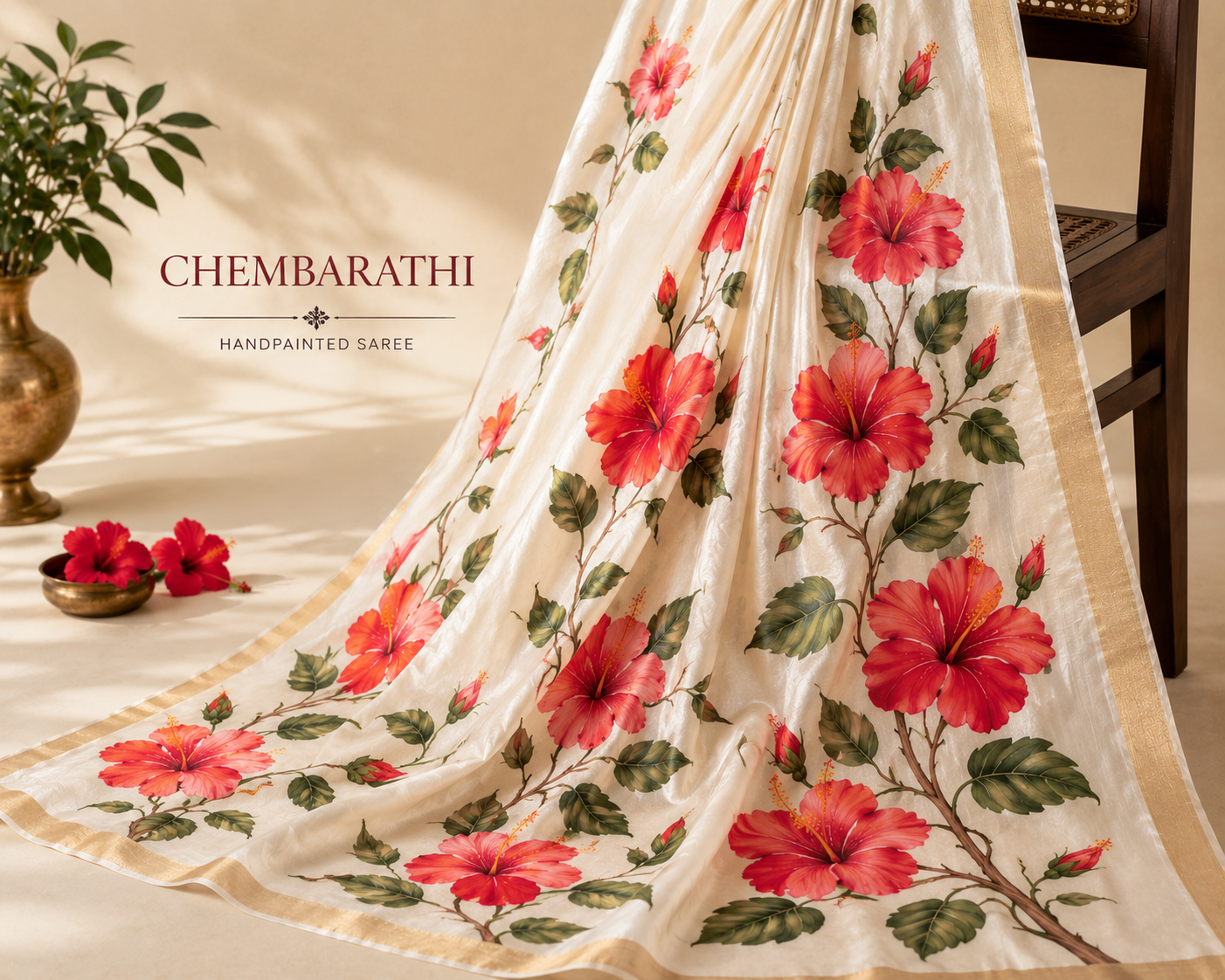 Floral Saree